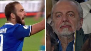 Higuain nu uită și nu iartă: a marcat din nou în poarta lui Napoli și își dă în judecată fosta echipă. VIDEO Reacția FURIOASĂ‚ a atacantului după reușita de pe San Paolo: "E vina ta!"