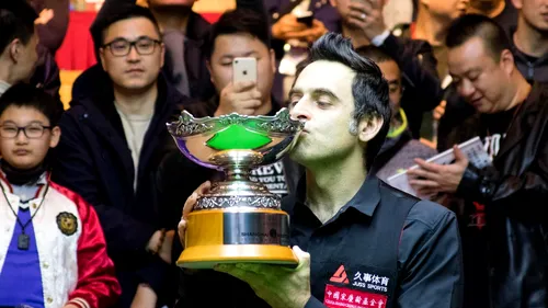 SNOOKER | Ronnie O'Sullivan, pentru a 30-a oară campion! Și-a spulberat concurența la Mastersul de la Shanghai și pe Judd Trump, în finală