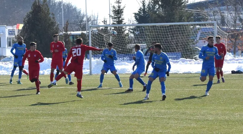 Unirea Slobozia a trecut la ultima fază de CS Blejoi, într-un amical spectaculos, cu multe goluri. Ciprian Rus a adus victoria în minutul 90