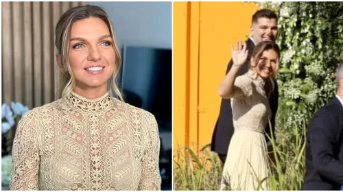Simona Halep le-a dezvăluit australienilor povestea uimitoare a rochiei de la nunta cu Toni Iuruc: „Am intrat în magazin și n-am mai întrebat pe nimeni!” VIDEO