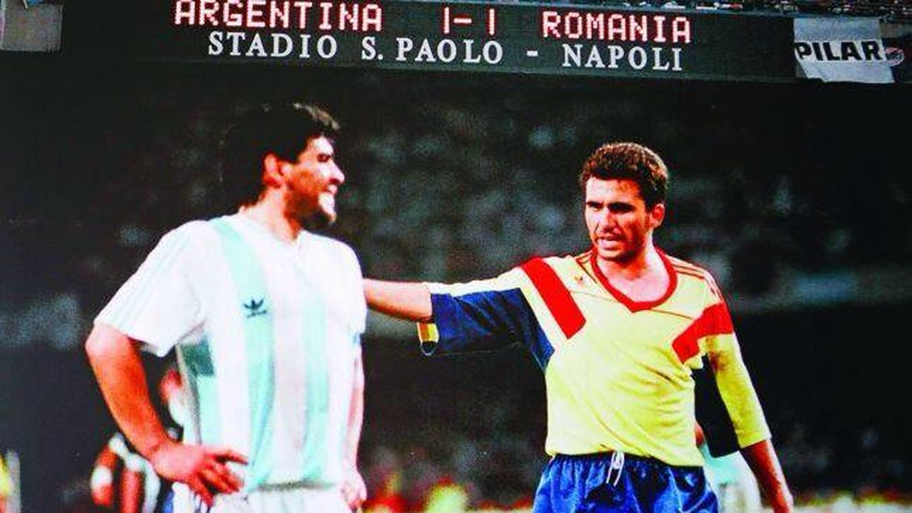 Atât de mare a fost "Regele" fotbalului românesc! Moment mai frumos aproape că nu există: ce a spus Maradona despre Hagi într-un mesaj "pentru contestatari"