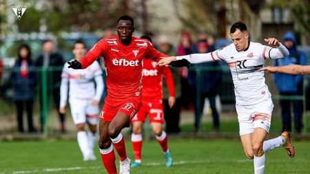Nigerianul Godwin, tot mai greu de ignorat de Balint. UTA s-a impus în amicalul cu sârbii de la OFK Vrsac
