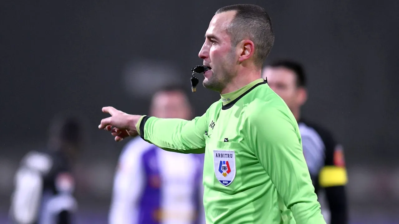 Arbitrul meciului FC Argeș - Hermannstadt i-a bătut obrazul portarului piteștenilor: „Se aude tot!”. Ce l-a supărat pe Ionuț Coza