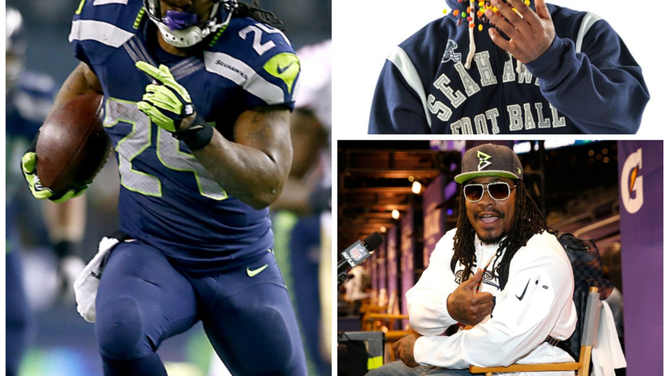 Nebun de legat. Cum a evoluat Marshawn Lynch de la "nu vreau să fiu amendat, boss", la "Sunt aici pentru a nu fi amendat". Cine e omul care a făcut înconjurul planetei cu cea mai tare conferință de presă dinaintea Super Bowl 49