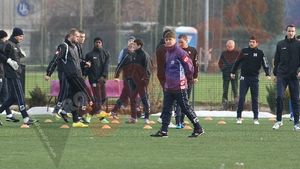 FOTO** Ianis Zicu, primele antrenamente sub comanda lui Uhrin