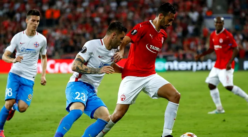 FCSB - Hapoel Beer Sheva, joi, de la 22:05. Ce trebuie să știe fanii care merg la Național Arena 