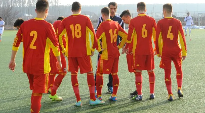 Început dezastruos pentru elevii lui Vintilă în Turul de Elită: România U17 - Slovenia U17 0-3