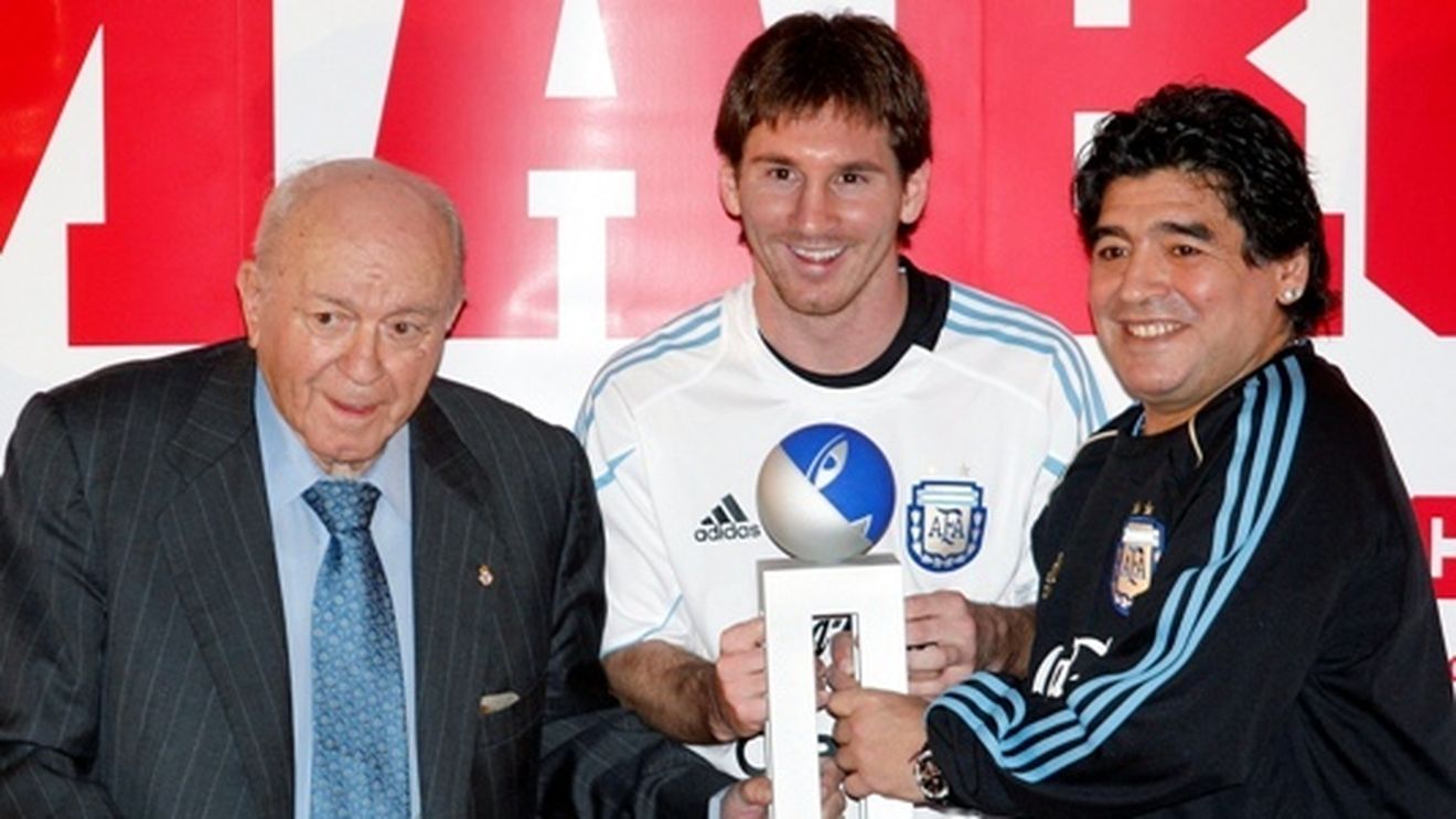 Alfredo Di Stefano, internat în spital