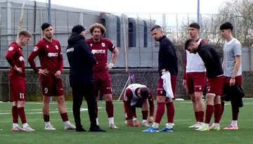 CSC Dumbrăvița a intrat în cantonament cu 24 de jucători, în satul ”dacilor liberi”