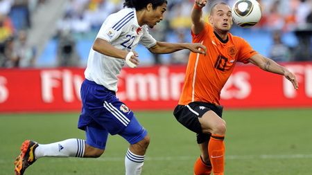VIDEO Olanda - Japonia 1-0! Vezi super golul lui Sneijder în format 3D