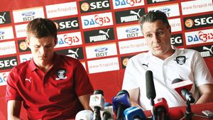 Lazăr, lăsat pe bară la derby-ul cu Dinamo