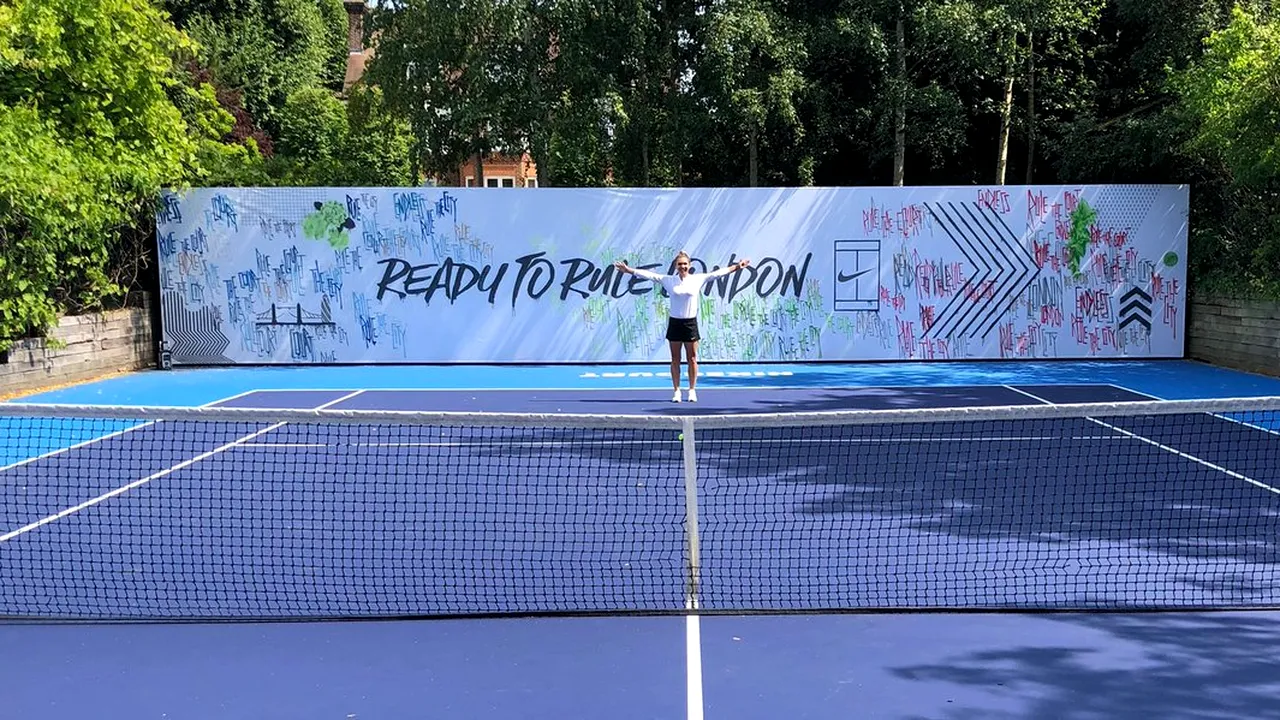 FOTO | Halep, moment special înainte de Wimbledon! Nike i-a făcut o surpriză specială Simonei: 