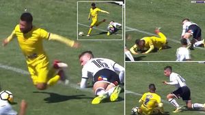 VIDEO | Cea mai penibilă simulare a tuturor timpurilor? A primit penalty și a câștigat meciul