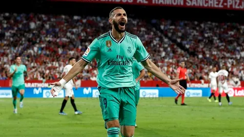 Dezastru în Ligă, sărbătoare în campionat. Real Madrid rămâne neînvinsă după meciul cu Sevilla, iar Courtois se bucură de un „clean sheet” după 15 jocuri