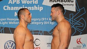 Un meci pentru istoria boxului românesc. Nistor se bate la Hamburg pentru centura mondială APB la supergrea