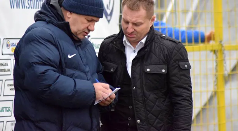 Un amator în fruntea Miroslavei.** Colban confundă clubul ieșean cu propria ogradă