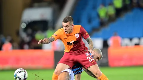 Alex Cicâldău, favorit să devină căpitanul lui Galatasaray: „E cel mai puternic candidat!”. Internaționalul român, elogiat în presa din Turcia