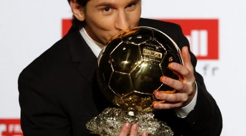 VIDEO** Messi a primit Balonul de Aur: 