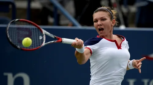 Simona Halep: „Ploaia a fost un dezavantaj în meciul cu Penetta, m-a scos din ritm”