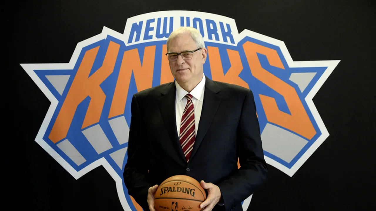 Phil Jackson, noul președinte al echipei New York Knicks