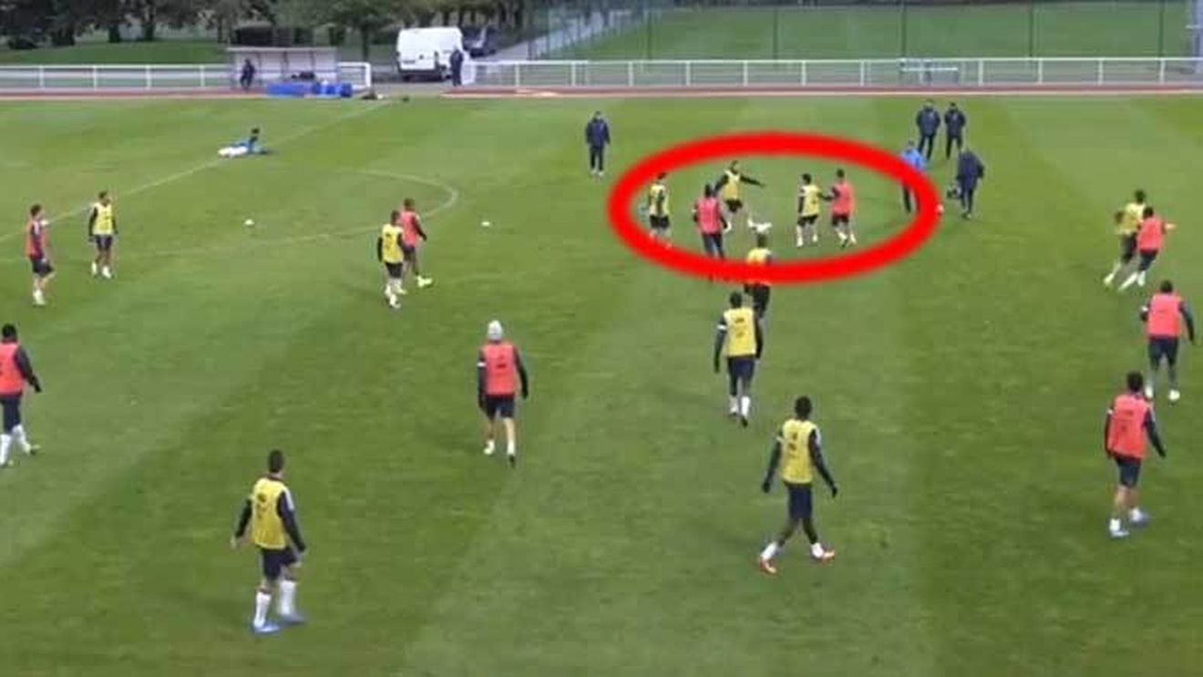 Chiar merită "Balonul de Aur"! VIDEO - Ribery, dribling superb la antrenamentul Franței
