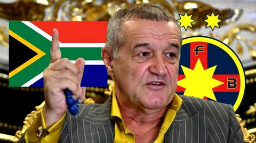 Exotica listă de transferuri pe care a primit-o Gigi Becali de la colaboratorii lui! Un atacant sud-african, de 1.79 metri, cu 11 goluri în 20 de meciuri, l-ar costa 1.000.000 de euro ca să-l aducă la FCSB