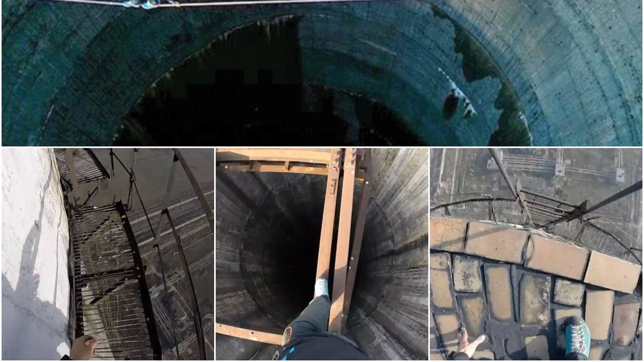 VIDEO INCREDIBIL | S-a cățărat pe un turn de 280 de metri: "Ține cablul? Sper". Povestea lui Flaviu Cernescu, cel care a renunțat la meseria de programator pentru a face slackline