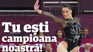 Sala a văzut-o de AUR!** Ponor a fost văzută de spectatori mai bună decât americanca de pe locul 1! Cătălina a intrat în istoria gimnasticii românești