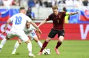 🚨 Belgia – Slovacia 0-1, în Grupa E de la EURO 2024 din Germania. Naționala lui Domenico Tedesco, înfrângere rușinoasă la Frankfurt după ce arbtitrul i-a anulat două goluri lui Romelu Lukaku! România se menține pe primul loc