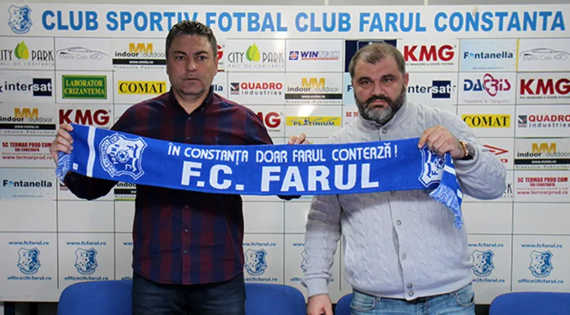 Ilie Stan, prezentat oficial ca antrenor la Farul.** 