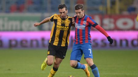 FC Brașov - Steaua 2-3, campioana trece pe primul loc. "Dubla" lui Rusescu salvează o nouă zi neagră pentru echipa lui Gâlcă