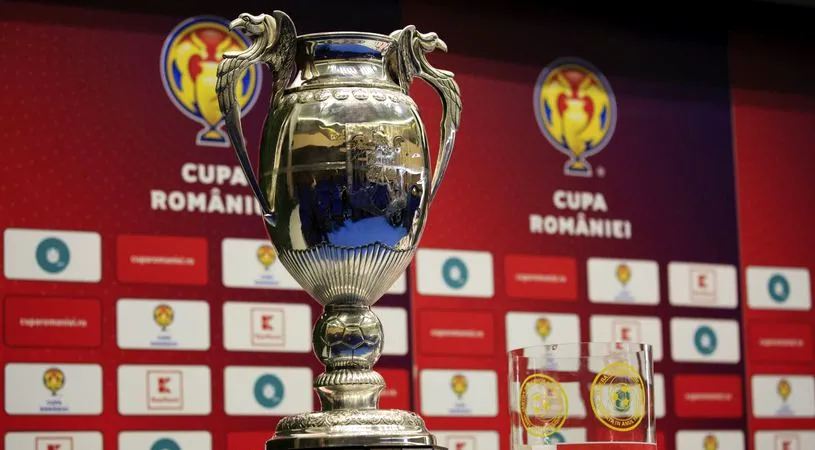 Programul optimilor Cupei României. Când joacă FCSB și Dinamo