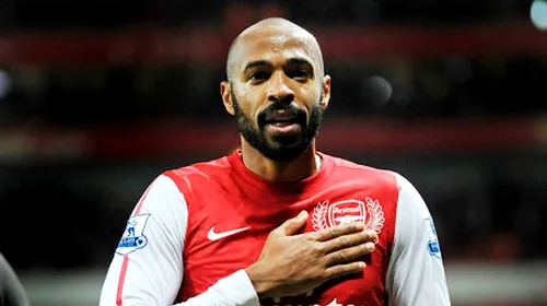 Pas mare în carieră pentru Thierry Henry! Legenda lui Arsenal îi va antrena pe „diavolii roșii”