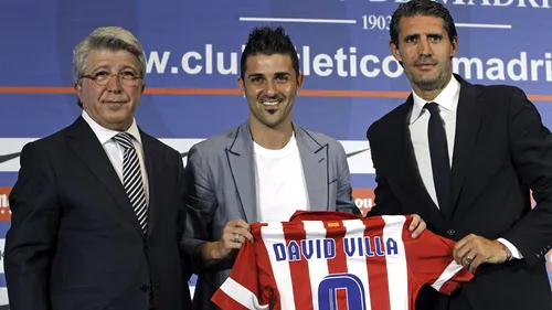 Barcelona a dezvăluit unde vor merge banii încasați pe transferul lui David Villa