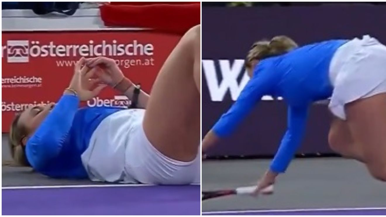 Fază teribilă în tenis! Donna Vekic n-a mai ținut cont că joacă pe ciment și s-a aruncat la sacrificiu după minge: cu ce răni s-a ales. VIDEO