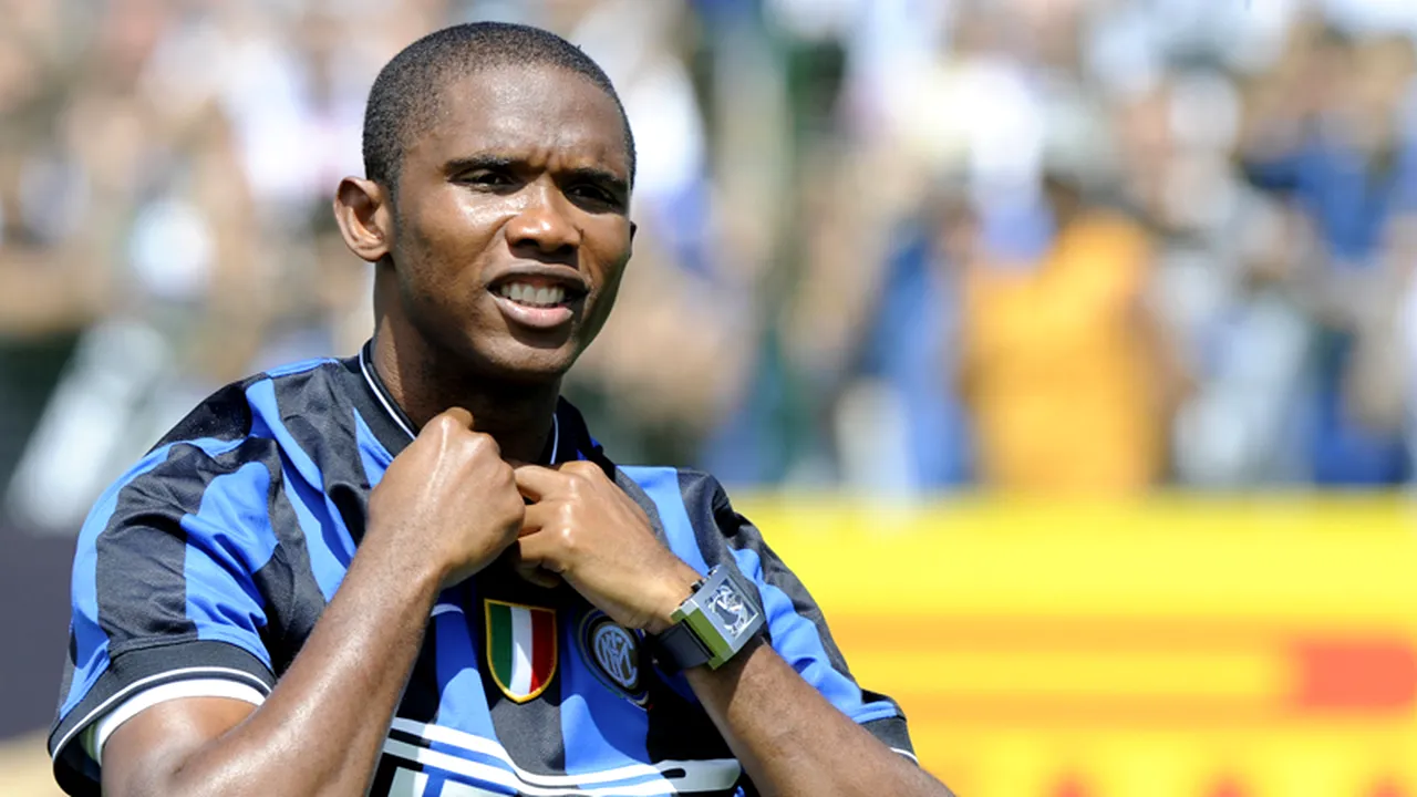Eto'o a debutat pentru Inter! **Chivu, doar o repriză!