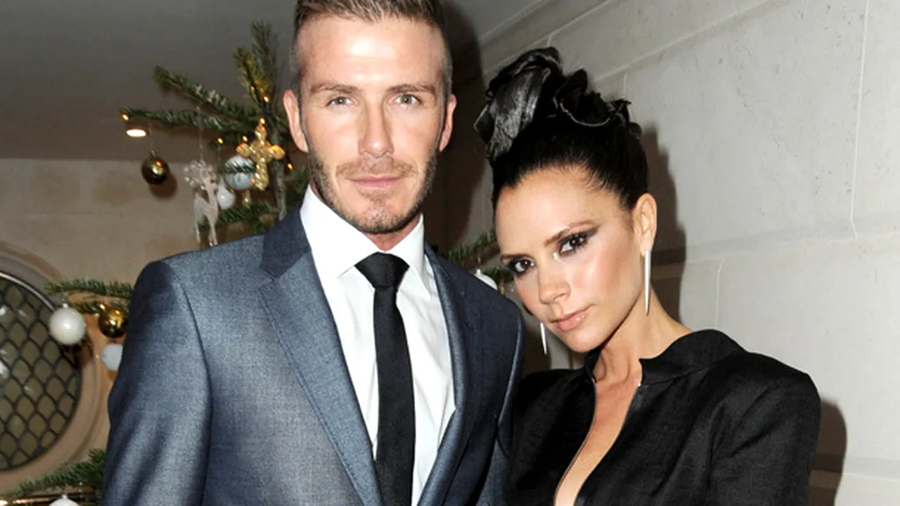 Victoria și David Beckham, probabil cea mai jenantă apariție publică ever. FOTO Fosta cântăreață avea pantalonii uzi 