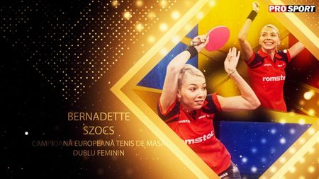Au ridicat bucuria românilor la fileu! Fericire absolută oferită de Bernadette Szocs și Sofia Polcanova la Campionatele Europene de tenis de masă | VIDEO