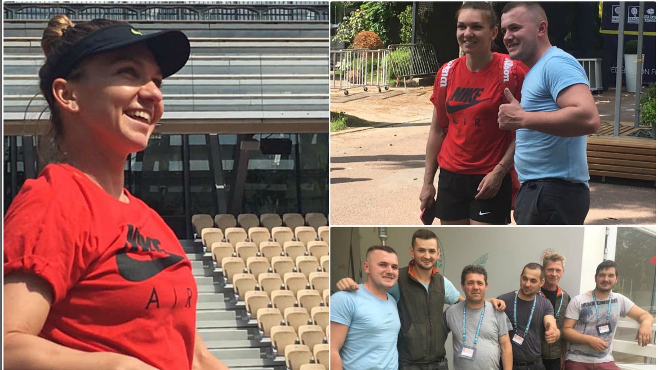 Corespondență de la Roland Garros 2019 | "Pentru Simona!" Halep i-a făcut fericiți pe cei șase români care lucrează în incinta complexului parizian. ProSport a stat de vorbă cu "oamenii-orchestră"