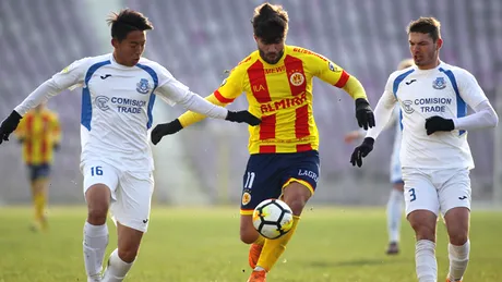 Chinezului Yuefeng Lu îi place în România.** La Brăila a ratat doar un meci, iar din 2019 continuă la altă echipă din Liga 2