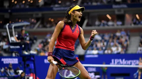 Când se joacă Emma Răducanu – Leylah Fernandez, finala de la US Open 2021. Duelul are o miză financiară colosală