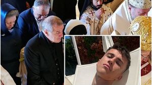 Gigi Becali l-a botezat creștin ortodox pe Tavi Popescu. Cum îl cheamă acum pe jucătorul de la FCSB. Dezvăluire uluitoare a miliardarului: „L-am băgat în butoi cu totul, era din religie din asta, eretică. Afundă copilul, mă, cum să moară așa?” | VIDEO EXCLUSIV ProSport Live