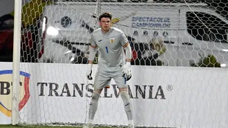 Corvinul Hunedoara, fără Codruț Sandu în prima parte a pregătirii de iarnă! Portarul se întoarce la Dinamo