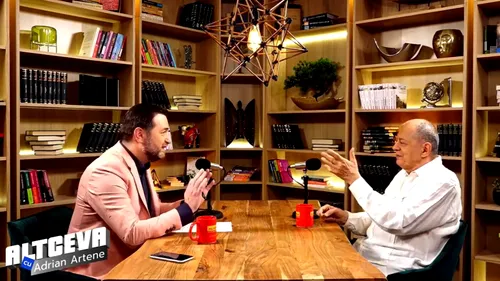 Dialog fabulos între un celebru prezentator tv și Gigi Becali la podcastul Altceva cu Adrian Artene: „Tata se uita la televizor și zicea: «Uite-l, câte femei a avut ăsta!»” | VIDEO 