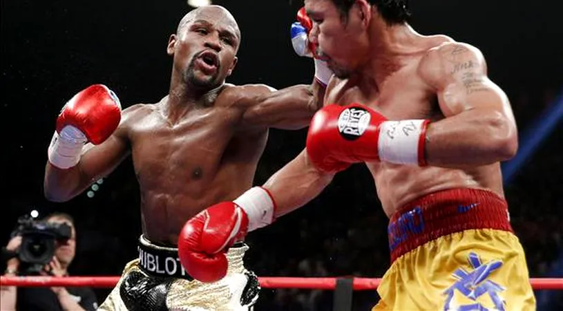 Mayweather, deposedat de centura câștigată la meciul cu Pacquiao. A câștigat 220 de milioane de dolari, dar nu și-a plătit taxa de 200.000 USD