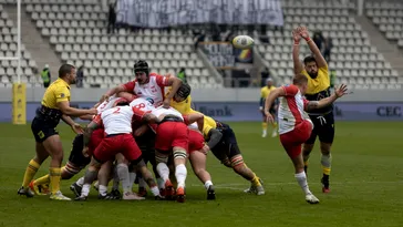 Scandările xenofobe s-au mutat la rugby! Bannere cu subînțeles la meciul dintre România și Polonia | FOTO