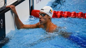 David Popovici a terminat pe locul 7 finala la 100 de metri liber! Americanul Caeleb Dressel a stabilit un record olimpic