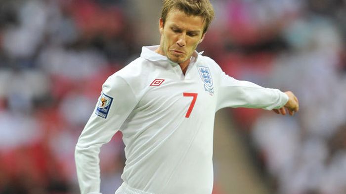 Aaron Lennon i-a luat numărul de pe tricou lui Beckham