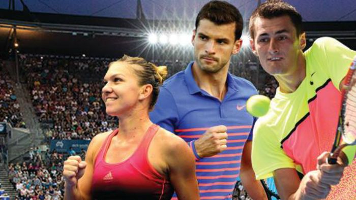 FOTO | Organizatorii de la Sydney promovează turneul cu imaginea Simonei Halep. La Brisbane însă, marea rivală i-a "luat fața" româncei