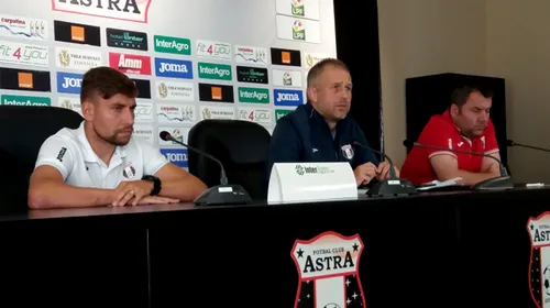 Start pentru Astra în noul sezon al Europa League. Edi Iordănescu: „Mi-ar fi plăcut să pot spune că suntem favoriți cu Zira, dar trebuie să fiu precaut o astfel de afirmație”